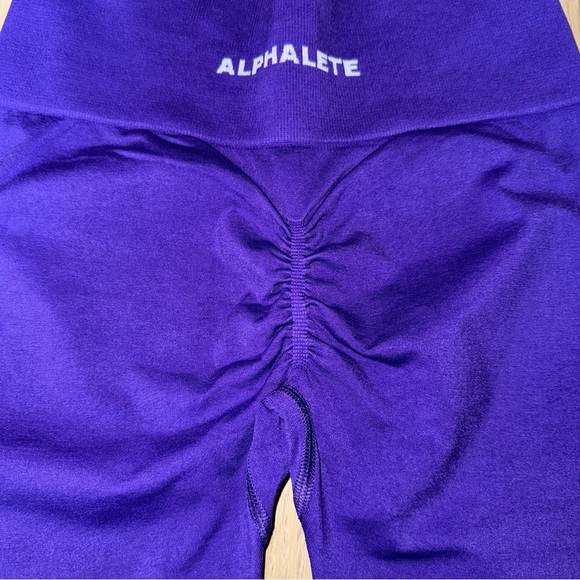 Alphalete Amplify Electric Purple Sz M Legging - Picture 8 of 10